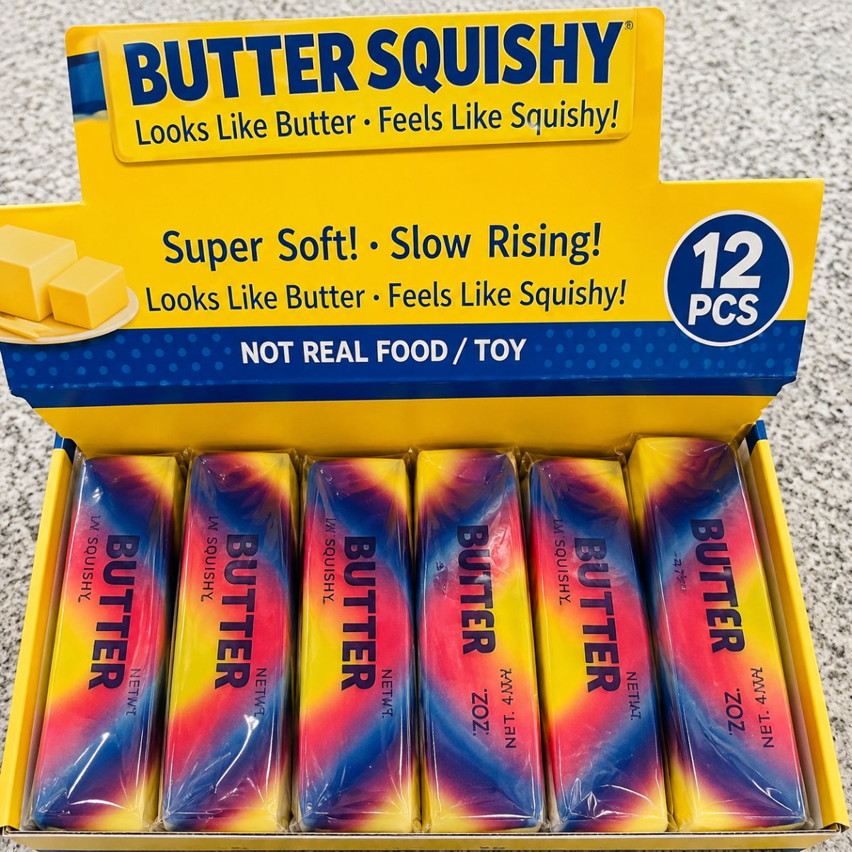 Butter Squishy - Small Size Marbling