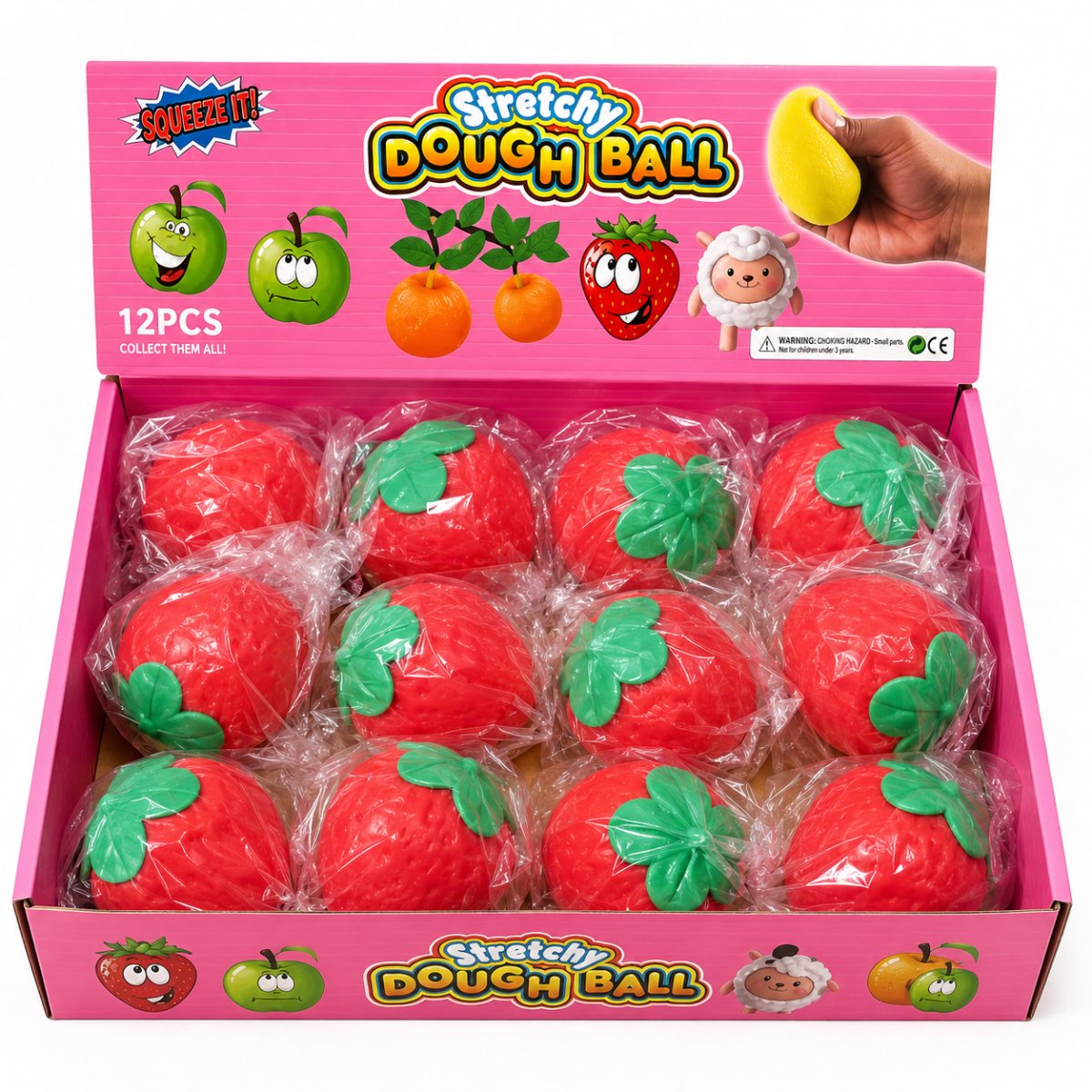 Squeeze Toy - Strawberry
